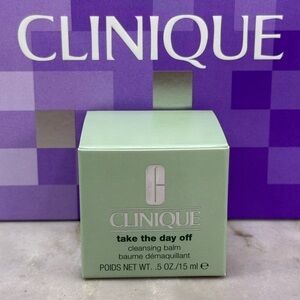 NIB Travel Size Clinique Take the Day Off Cleansing Balm